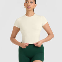 Mellow™ Soft Mid Short Sleeve T-Shirt | Off White