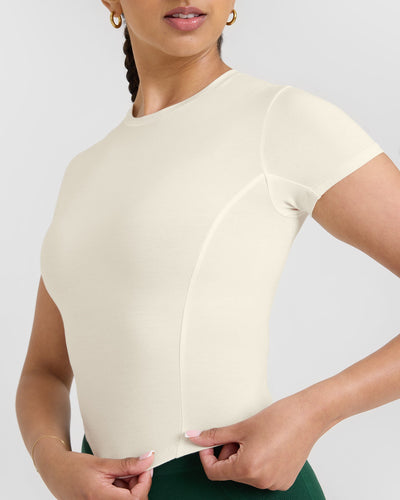 Mellow™ Soft Mid Short Sleeve T-Shirt | Off White