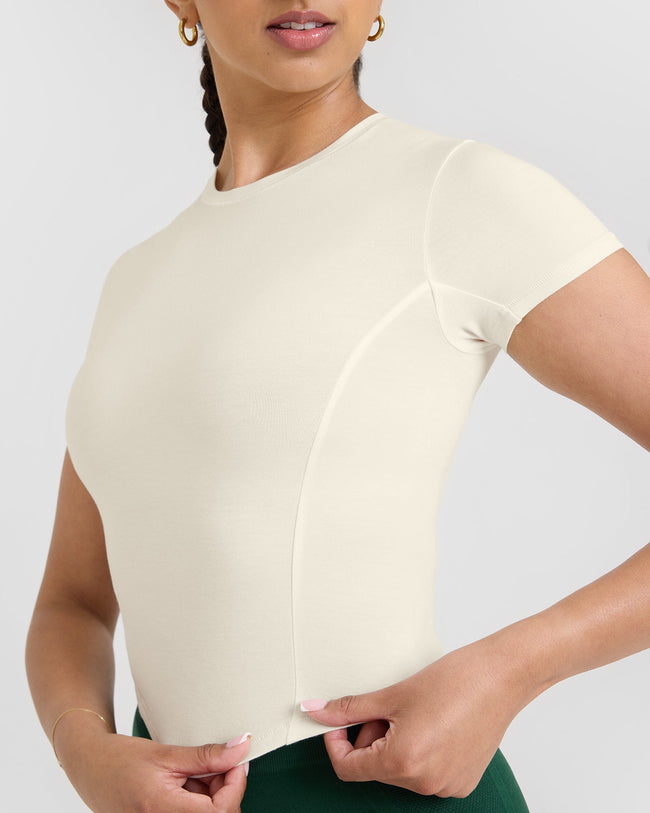 Mellow™ Soft Mid Short Sleeve T-Shirt | Off White