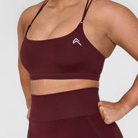 Everyday Cross Over Bralette | Rosewood