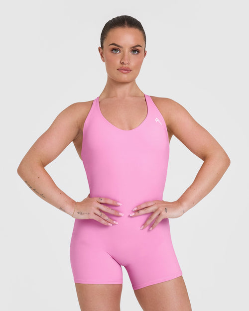 Oner Modal Unified Scoop Back All In One 6" | Power Pink