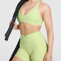 Unified Micro Bralette | Pump Green