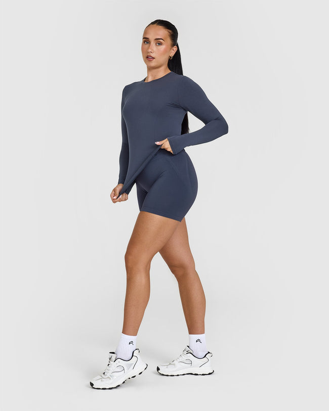Mellow™ Soft Long Sleeve Top | True Blue