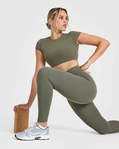 SoftMotion™ Leggings | Alpine Green