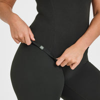 Mellow™ Rib T-Shirt | Soft Black