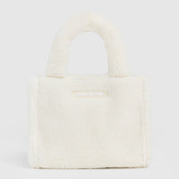 Borg Mini Tote | Cream