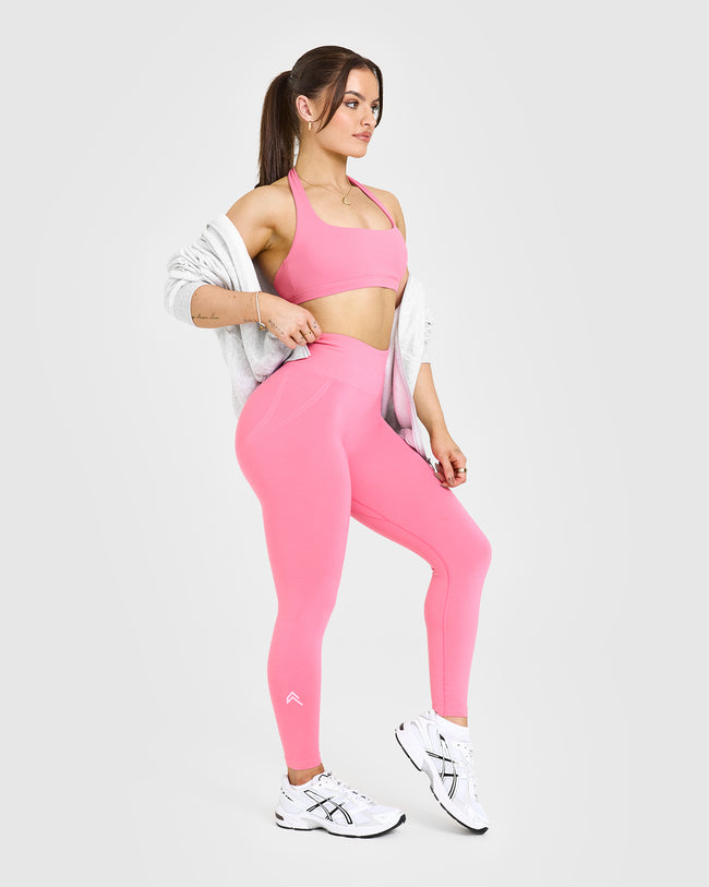 Effortless Seamless Leggings | Peony Pink