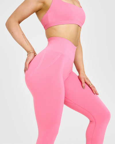 Effortless Seamless Leggings | Peony Pink