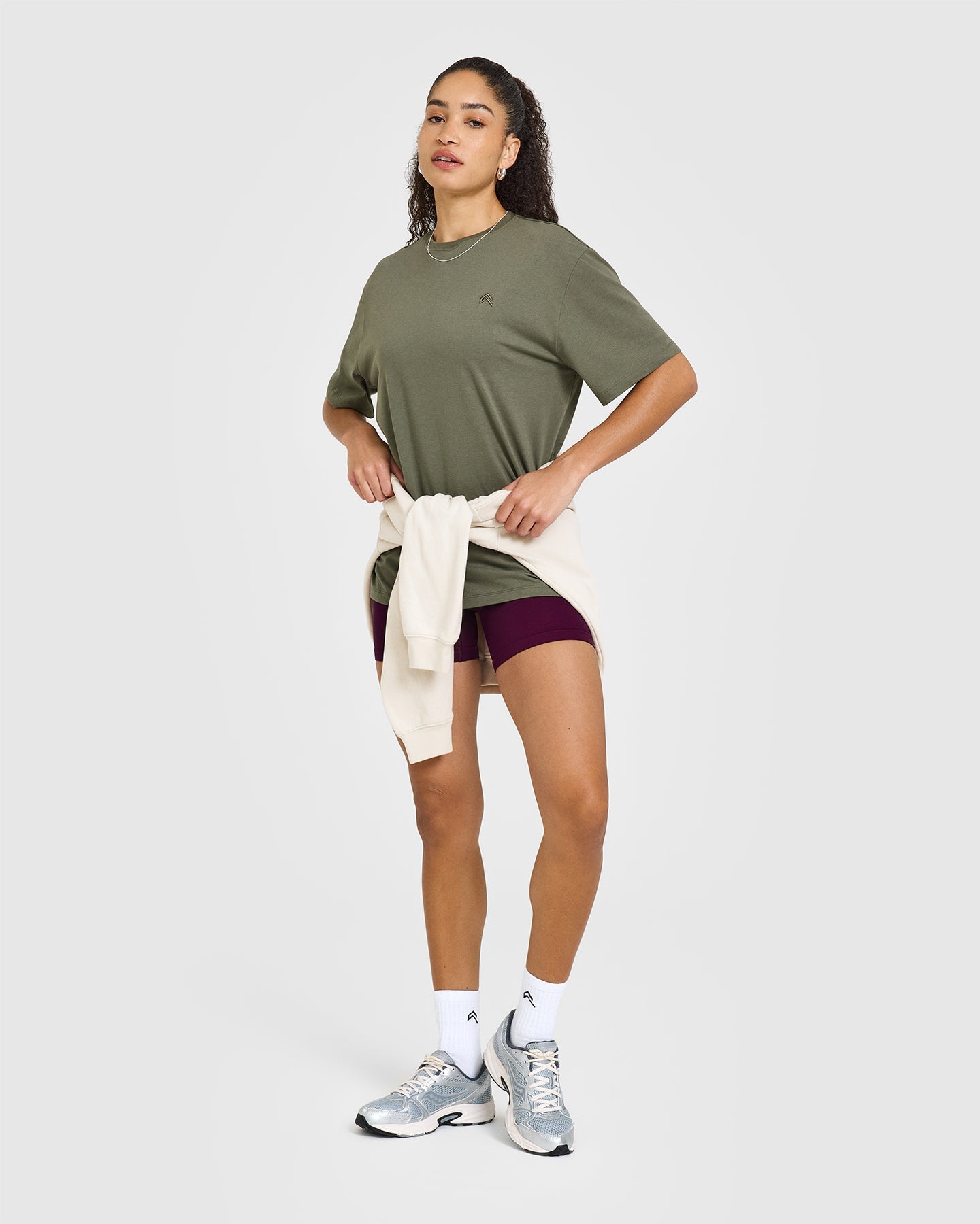 Classic Oversized Lightweight T-Shirt | Alpine Green