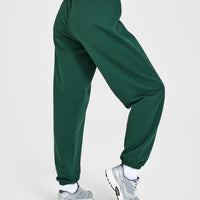 Lightweight Jogger with Printed Logo | Racing Green