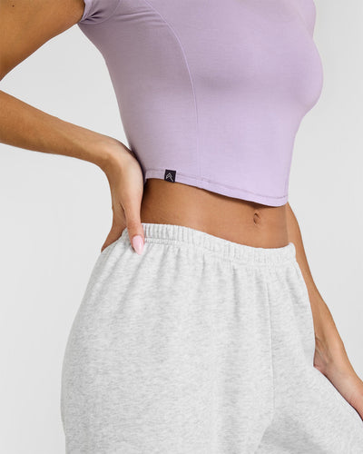 Mellow™ Soft Mid Short Sleeve T-Shirt | Wisteria Purple