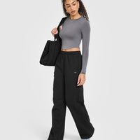 Mellow™ Soft Mid Long Sleeve Top | Ash Grey