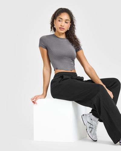 Mellow™ Soft Mid Short Sleeve T-Shirt | Ash Grey