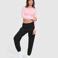 Mellow™ Soft Mid Long Sleeve Top | Petal Pink