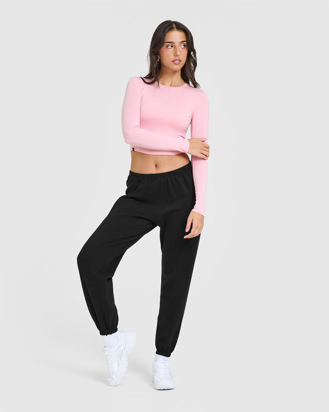 Mellow™ Soft Mid Long Sleeve Top | Petal Pink