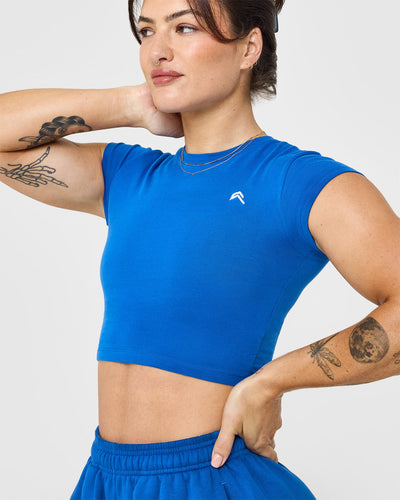 Cotton Icon Baby T-Shirt | Oasis Blue