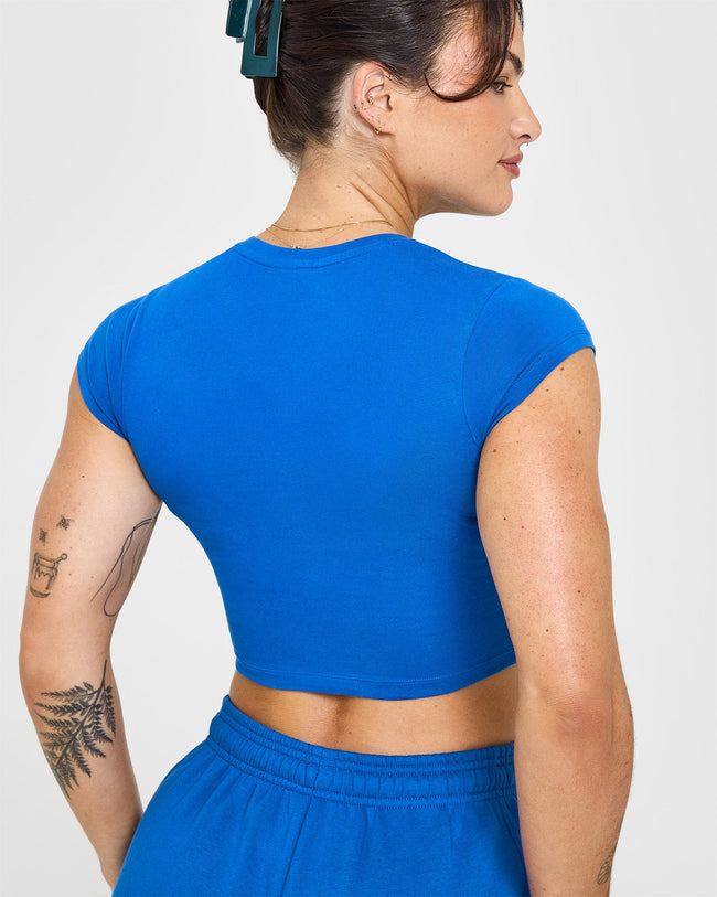 Cotton Icon Baby T-Shirt | Oasis Blue