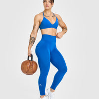 Effortless Seamless Leggings | Oasis Blue