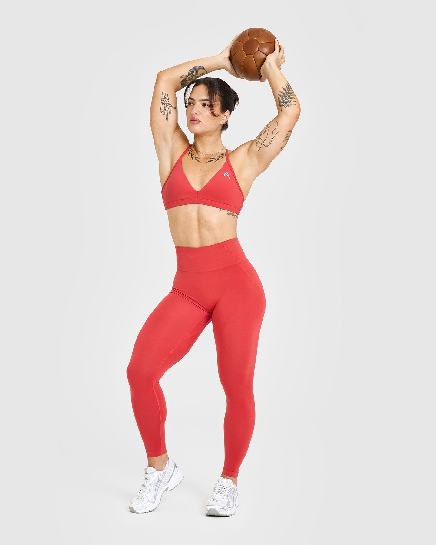 Effortless Seamless Leggings | Sweet Red