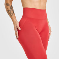 Effortless Seamless Leggings | Sweet Red