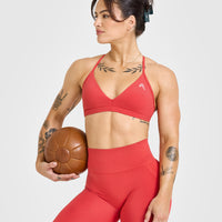 Effortless Seamless Leggings | Sweet Red