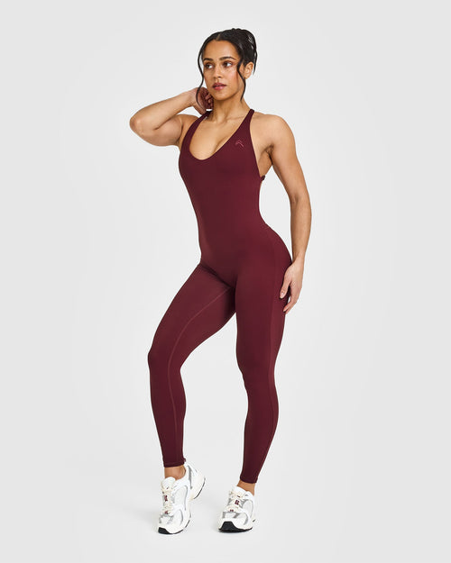 Oner Modal Unified Scoop Back All In One Long | Rosewood