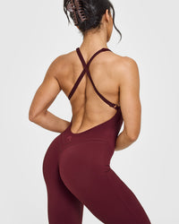 Unified Scoop Back All In One Long | Rosewood