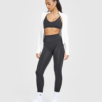 Timeless Strappy Bralette | Coal