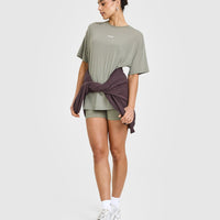 Washed Burnout T-Shirt | Washed Soft Sage Green