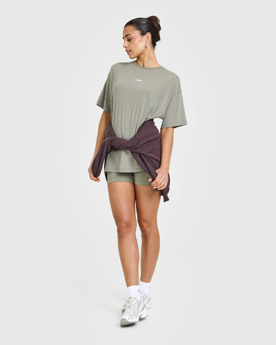 Washed Burnout T-Shirt | Washed Soft Sage Green