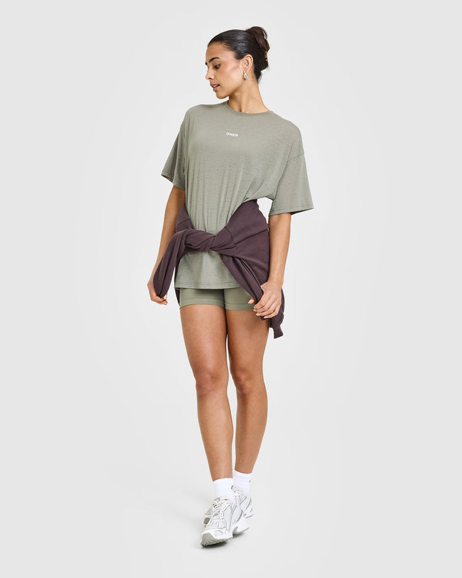 Washed Burnout T-Shirt | Washed Soft Sage Green