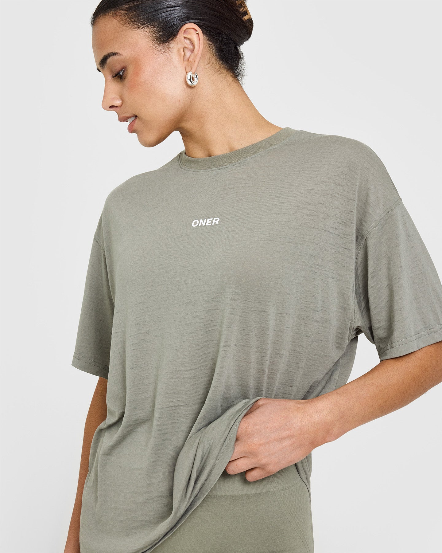 Washed Burnout T-Shirt | Washed Soft Sage Green