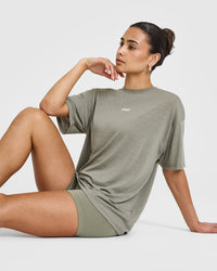 Washed Burnout T-Shirt | Washed Soft Sage Green
