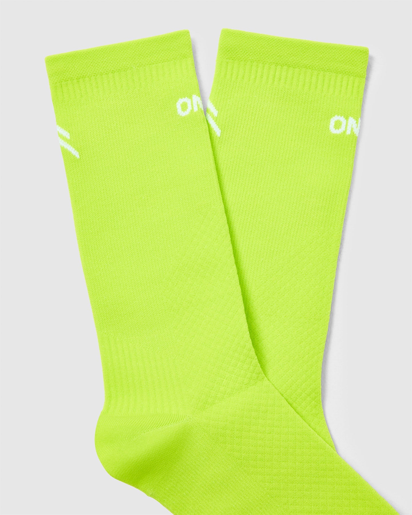 Crew Running Socks 1 Pack | Charged Lime Green