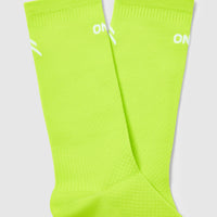 Crew Running Socks 1 Pack | Charged Lime Green