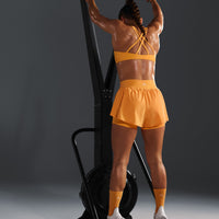 Crew Running Socks 1 Pack | Powdered Orange