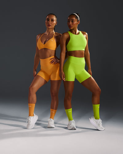 Crew Running Socks 1 Pack | Powdered Orange