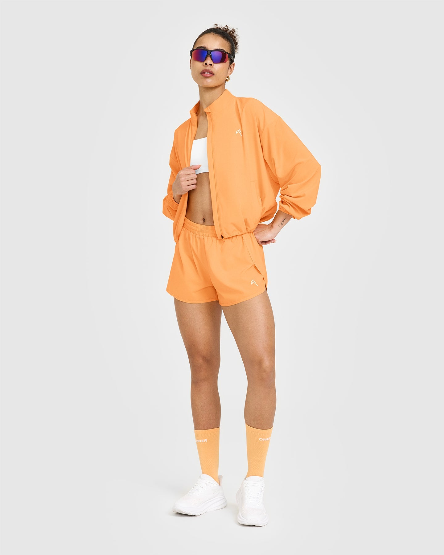 Crew Running Socks 1 Pack | Powdered Orange