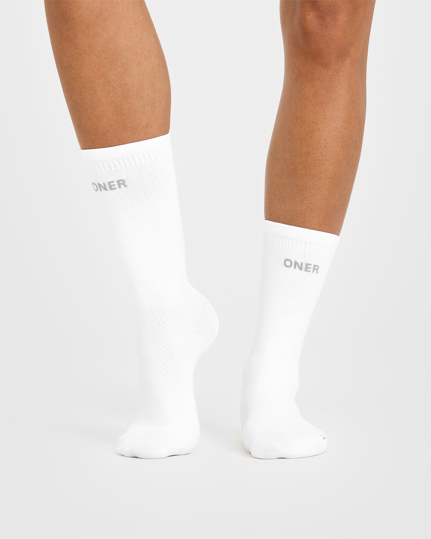 Crew Running Socks 1 Pack | White