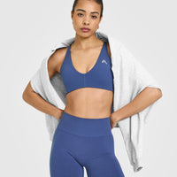 Effortless Seamless Shorts | Shadow Blue