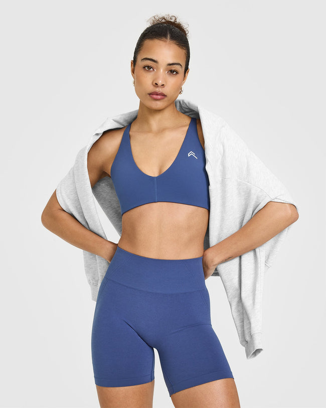 Effortless Seamless Shorts | Shadow Blue