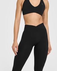 Unified Wrap Leggings | Black