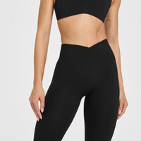 Unified Wrap Leggings | Black