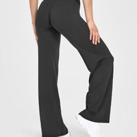 SoftMotion™ Straight Leg Bottoms | Soft Black
