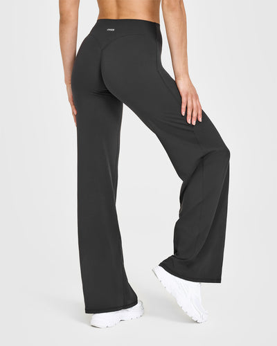 SoftMotion™ Straight Leg Bottoms | Soft Black