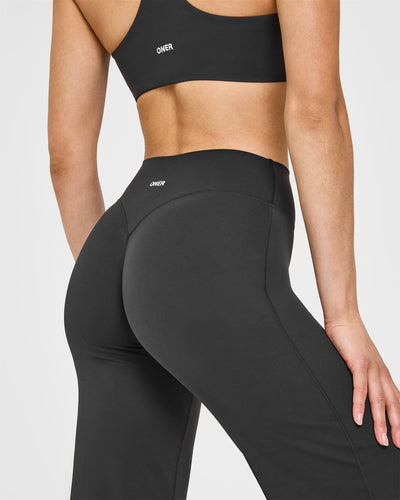 SoftMotion™ Straight Leg Bottoms | Soft Black