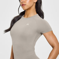 Go To Seamless Fitted Top | Warm Sand