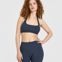 EasyLift™ Halter Bralette | True Blue