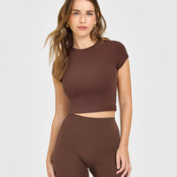 Cotton Baby T-Shirt | Copper Brown