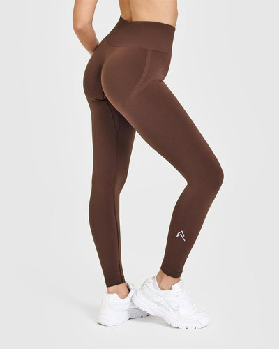 Effortless Seamless Leggings | Rustic Brown
